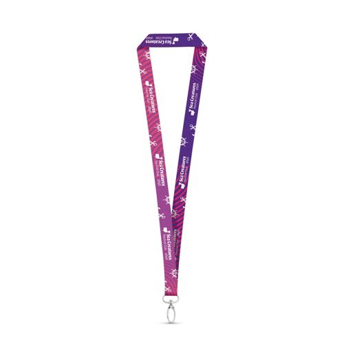 Lanyard Sublimação MANILA Long II com Mosquetão Oval 20 mm