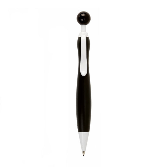Caneta Gallery Bicolor com Clip Bola e Tinta Azul