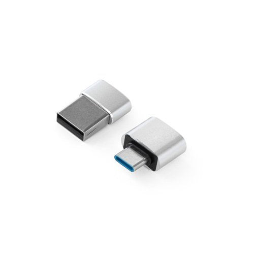 MINSKY Conjunto de 2 Adaptadores USB-A / USB-C em Alumínio