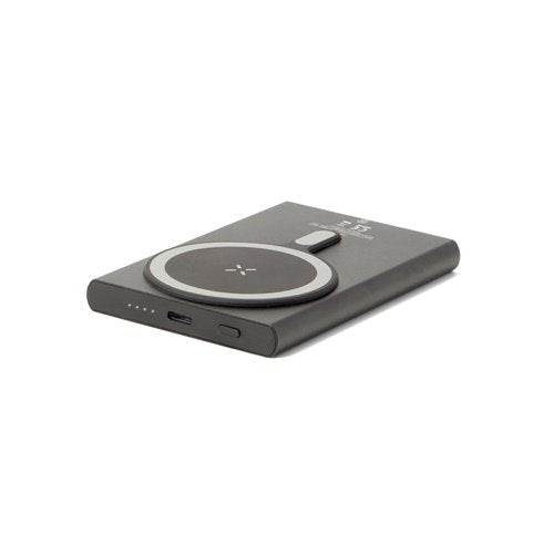 WRIGHT 5 Power Bank Magnética 5.000 mAh em Alumínio e ABS Reciclados