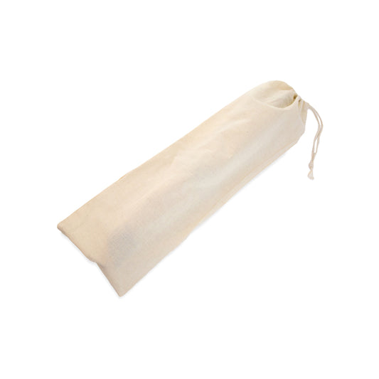Bolsa Bread em Algodão Natural com Fecho de Cordão
