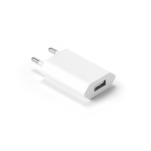 Adaptador USB-A 5W em ABS 100% Reciclado WOESE
