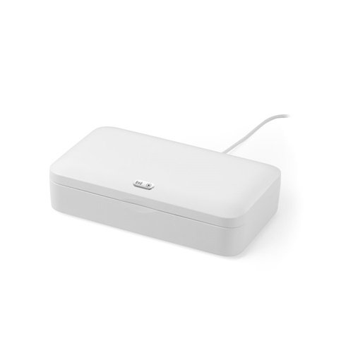 Caixa Esterilizadora UV com Carregador Wireless Fast BACTOUT