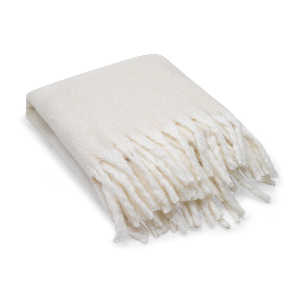 Manta COMFY em Poliéster Reciclado com Toque Mohair