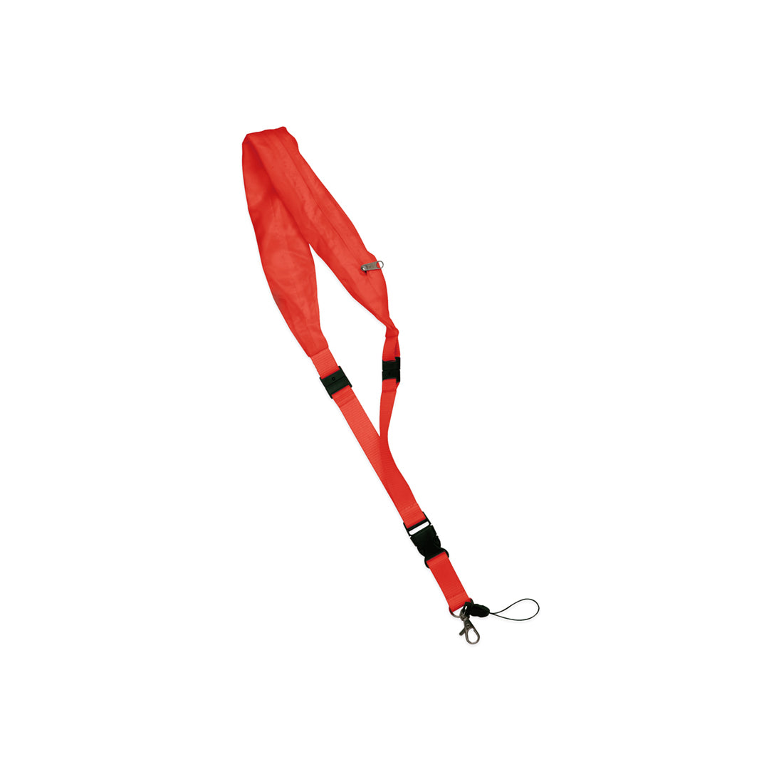 Lanyard 'Bob' com Gorro Impermeável e Fecho de Zíper