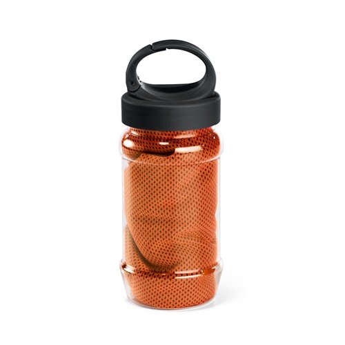 ARTX PLUS: Garrafa com Gancho e Toalha de Desporto Refrescante