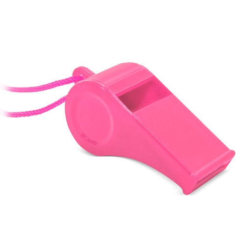 Apito com Cordão em Plástico