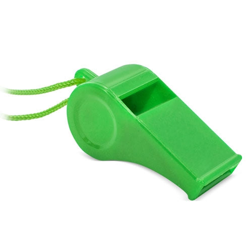 Apito com Cordão em Plástico