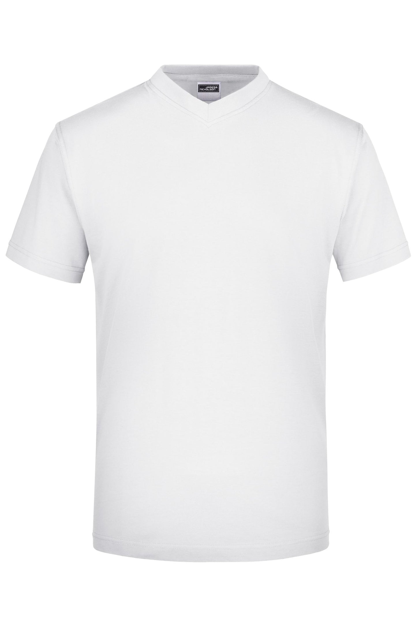 T-shirt V-T Medium em Single Jersey Confortável