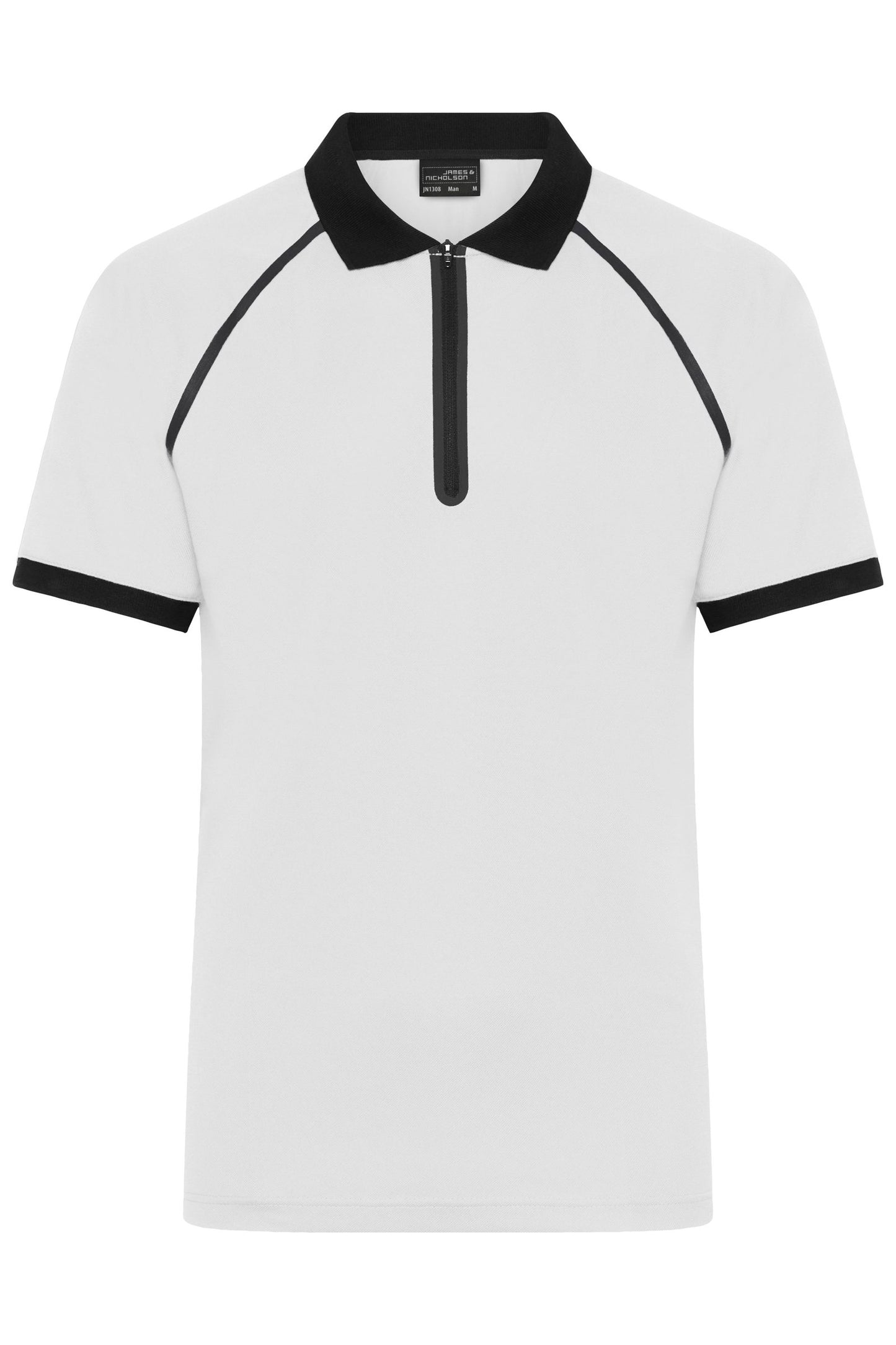 Polo Masculino com Fecho - Poliéster Funcional