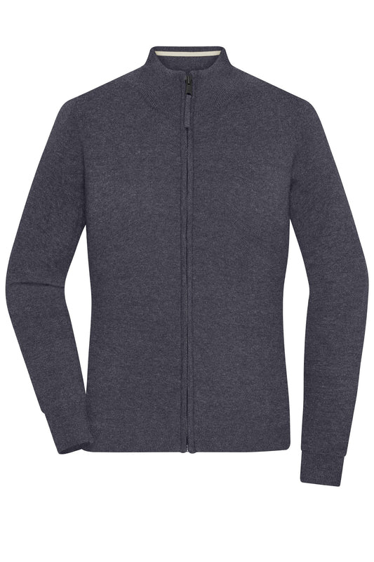 Cardigan com fecho para senhora - Conforto e estilo
