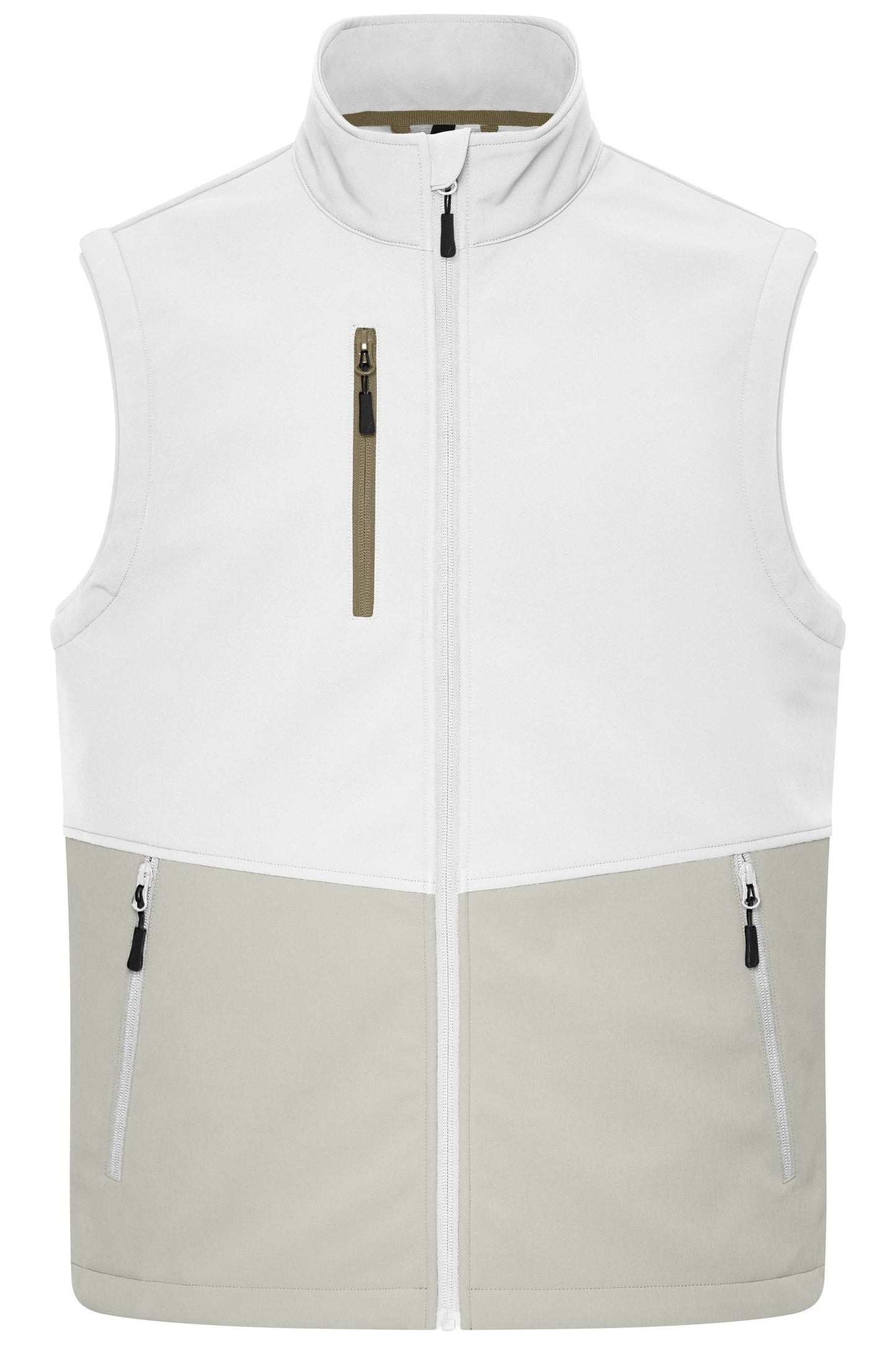 Colete Softshell Funcional com Detalhes Contrastantes