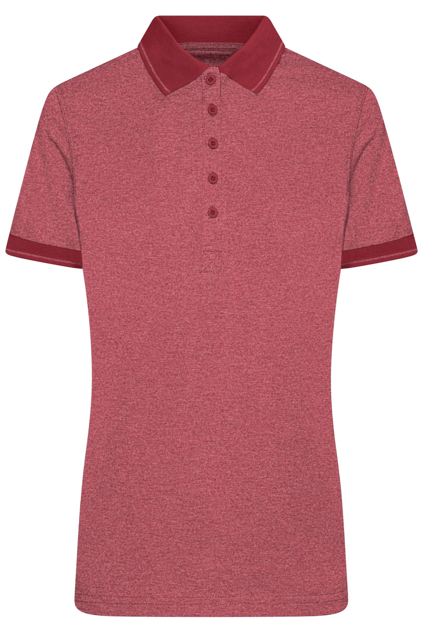 Polo Feminino Melange com Detalhes Elegantes