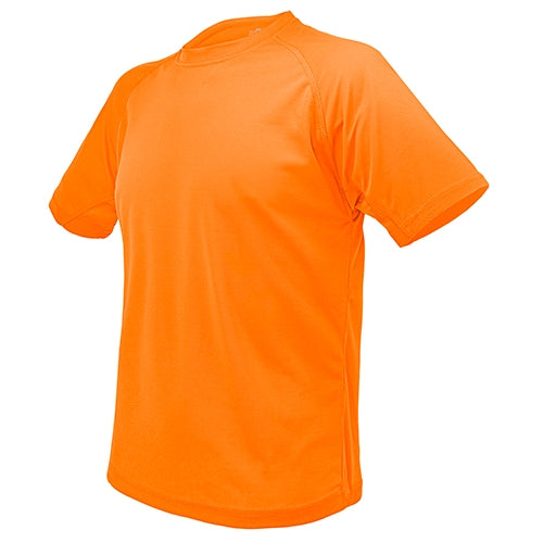 Camiseta Técnica Homem Laranja