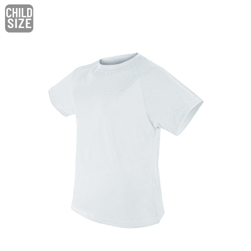 Camiseta Técnica Criança Branca