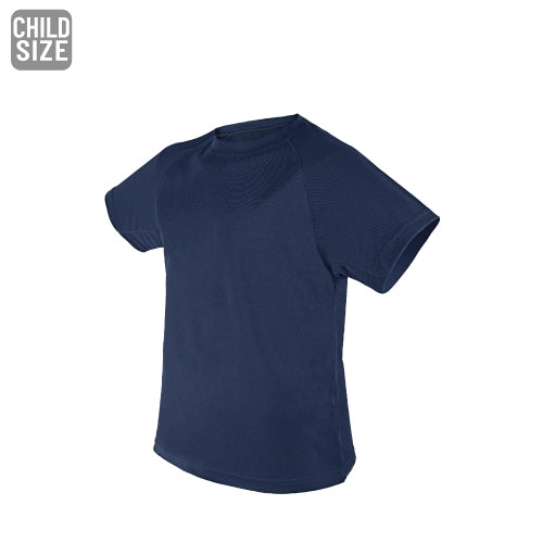 Camiseta Técnica Infantil Azul Marinho