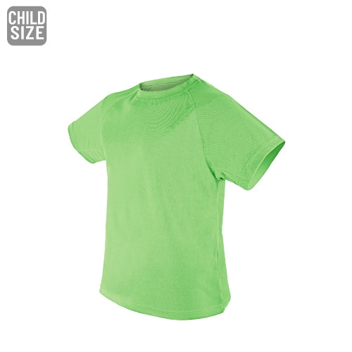 Camiseta Técnica Infantil Verde