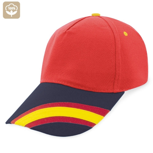 Boné Nacional 5 Painéis Algodão