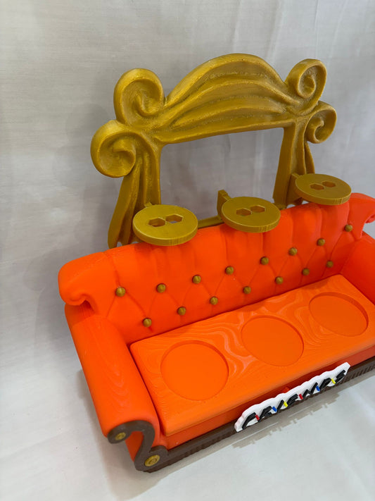 Suporte Decorativo Sofá Friends para Mini Figuras & Colecionáveis