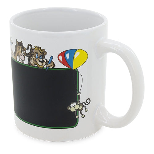 Caneca de Cerâmica com Pizarra 320 ml