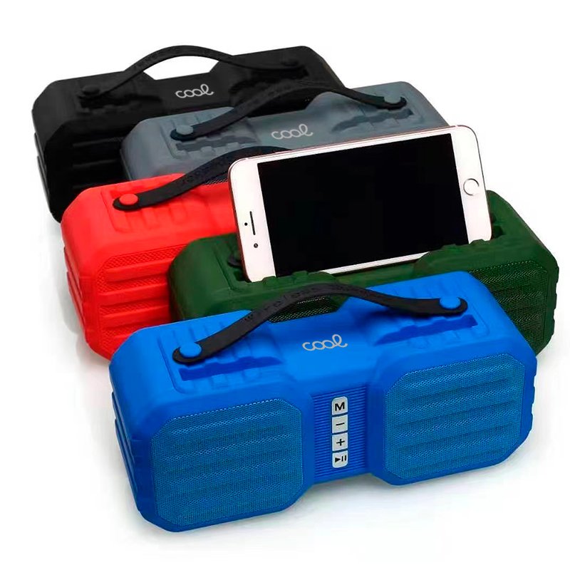 Alto-falante de música Bluetooth universal COOL (8W) Soho Vermelho