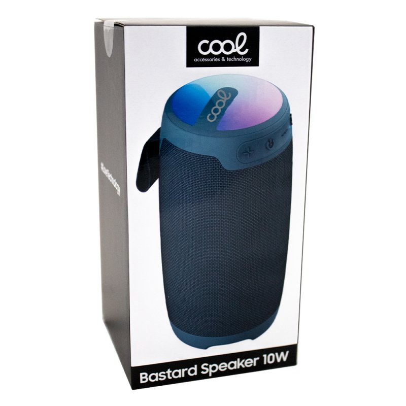 Alto-falante Música Universal Bluetooth COOL Bastard 10W Marinho