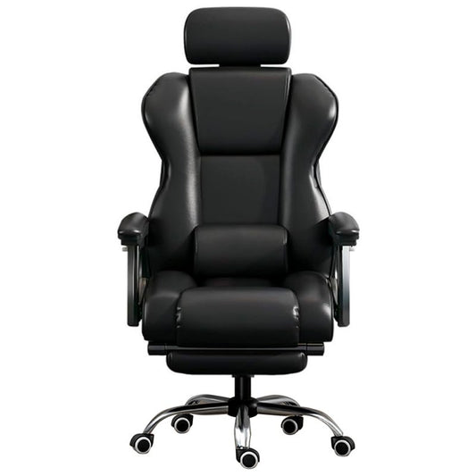 Cadeira de Escritório Premium COOL Board Preta (Apoio para os Pés)