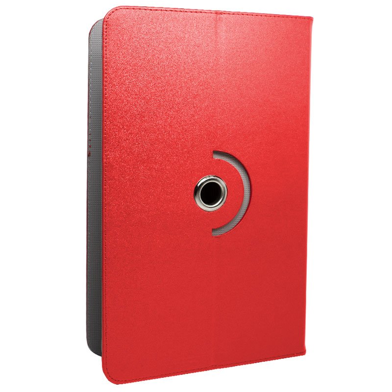 Capa COOL Ebook / Tablet Universal 9.7 - 11 poleg. Couro Sintético Vermelho (Quadrado)