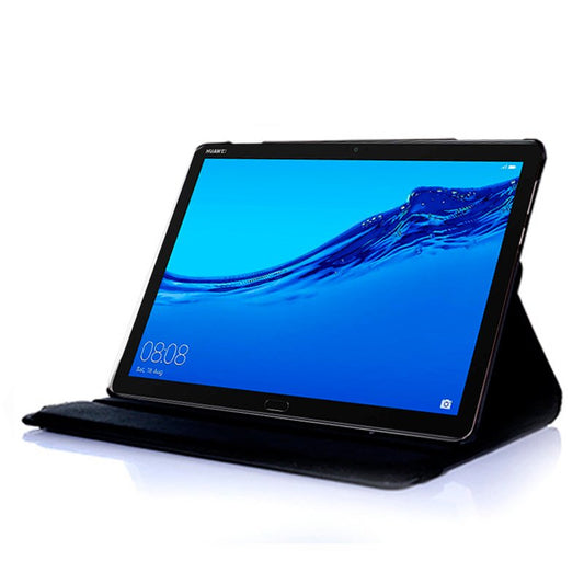 Capa COOL para Huawei Mediapad T5 Couro Sintético Preto 10.1 polegadas