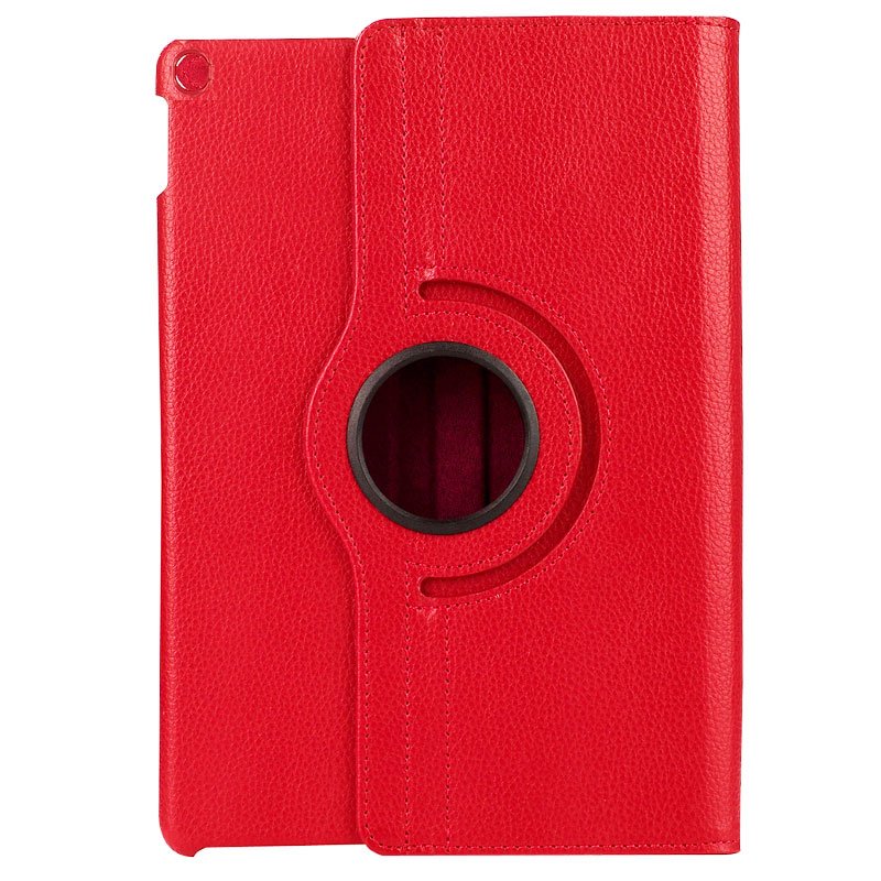 Capa COOL para iPad (2019 / 2020 / 2021) 10,2 polegadas Rotativa Couro Sintético Vermelho