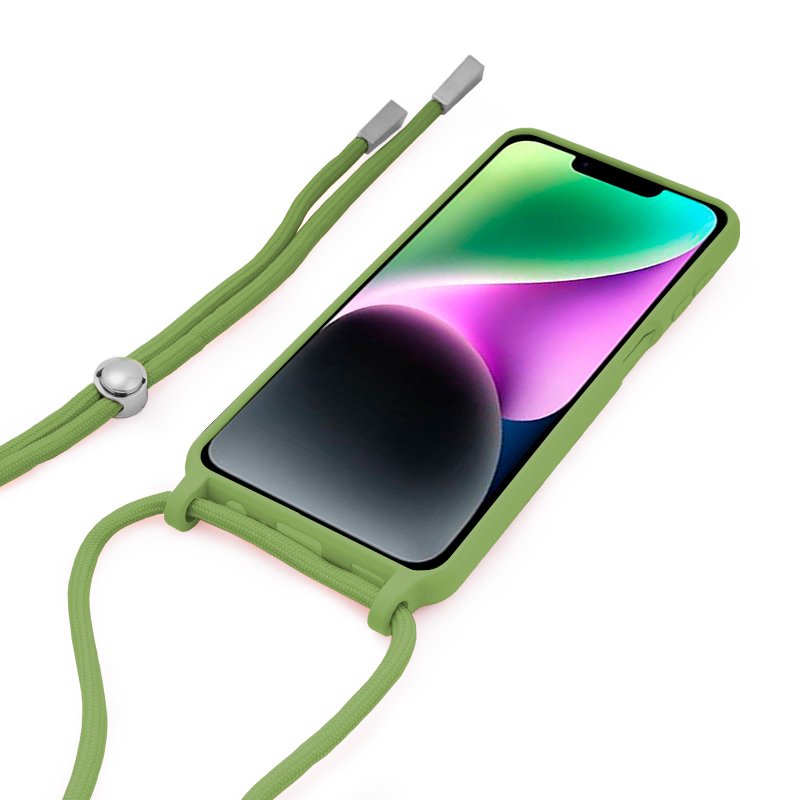 Capa COOL para iPhone 14 Cordão Pistache