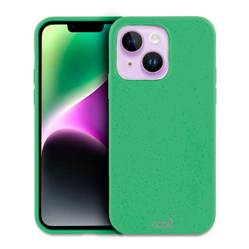 Capa COOL para iPhone 14 Eco Biodegradável Mint