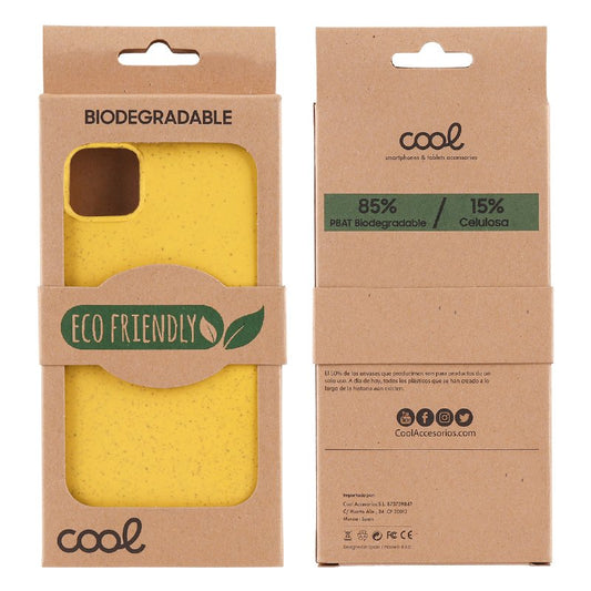 Capa COOL para iPhone 14 Pro Eco Biodegradável Amarelo