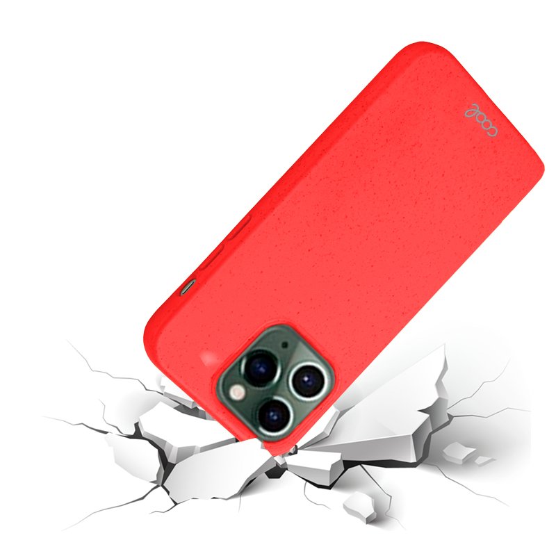 Capa COOL para iPhone 14 Pro Eco Biodegradável Vermelho