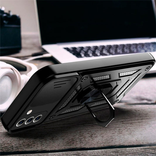 Capa COOL para iPhone 15 Pro Max Hard Ring Preto
