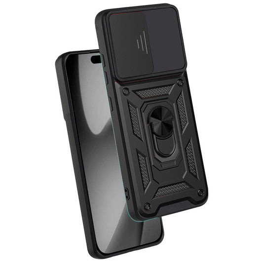 Capa COOL para iPhone 17 Hard Ring Preto