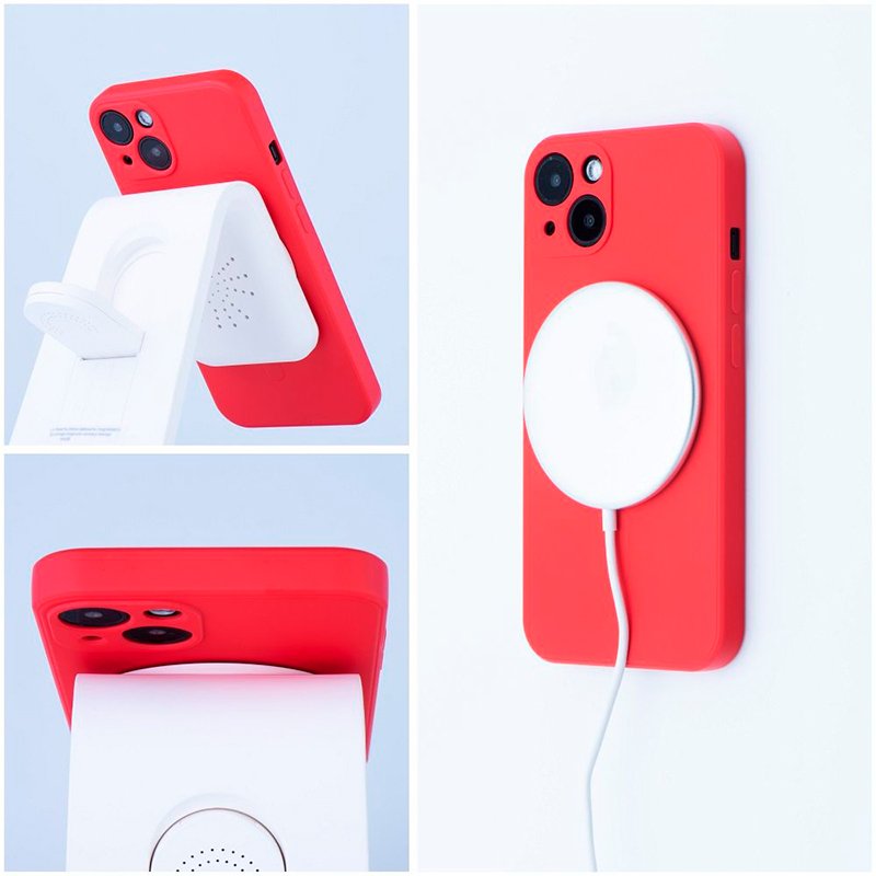 Capa COOL para iPhone 17 Pro Magnética Cover Vermelho
