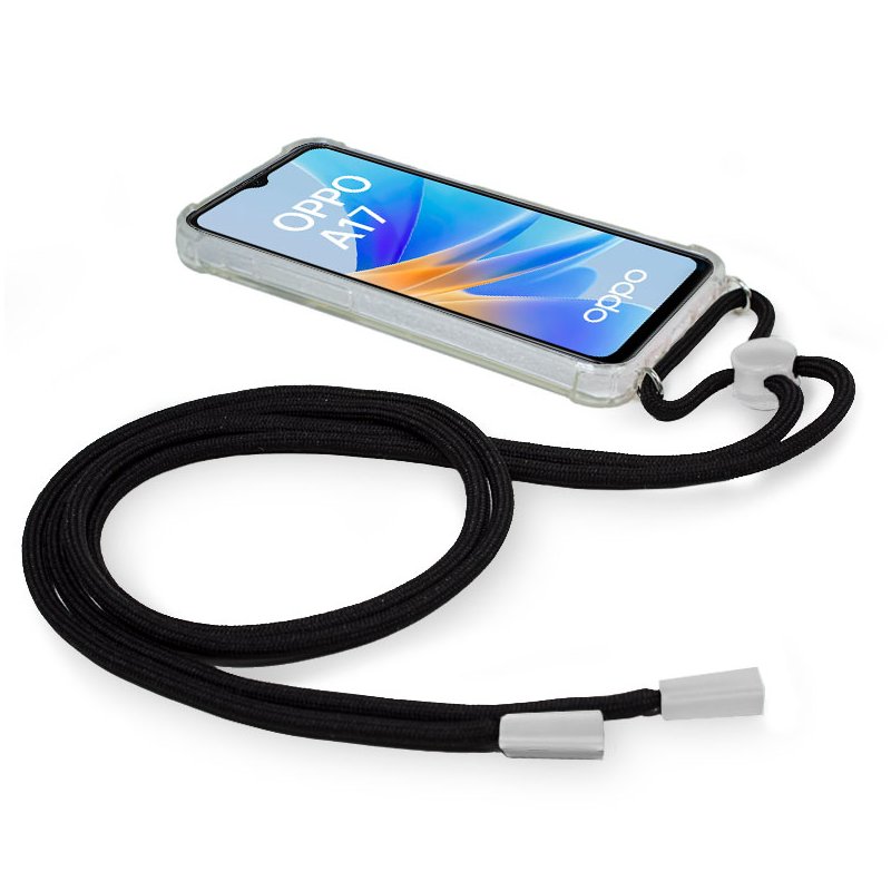 Capa COOL para Oppo A17 Cordão Preto