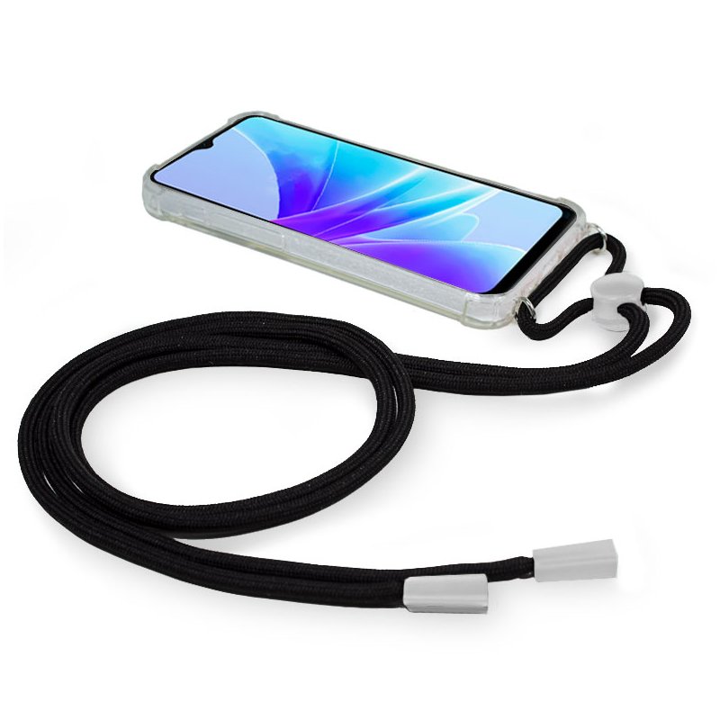 Capa COOL para Oppo A57s / A77 5G / Realme Narzo 50 5G Cordão Preto