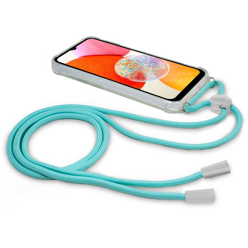 Capa COOL para Samsung A145 Galaxy A14 / A14 5G Cordão Azul Céu