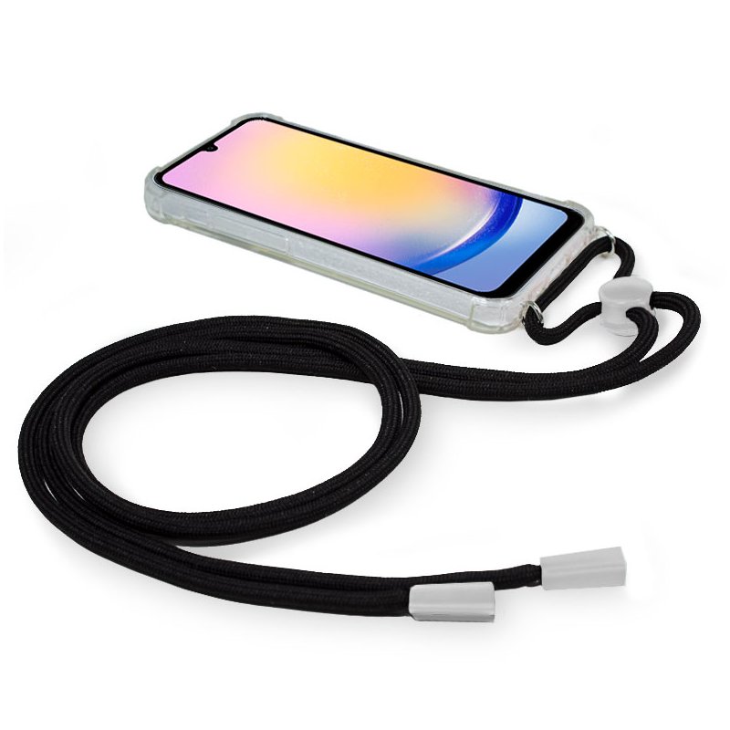 Capa COOL para Samsung A256 Galaxy A25 5G Cordão Preto