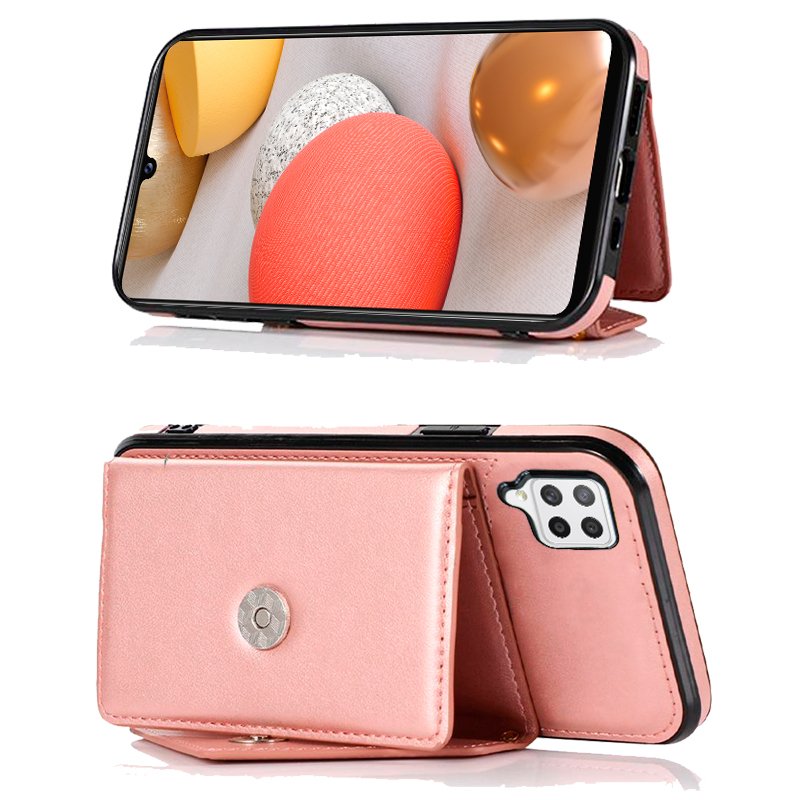Capa COOL para Samsung A426 Galaxy A42 5G Carteira Rosa