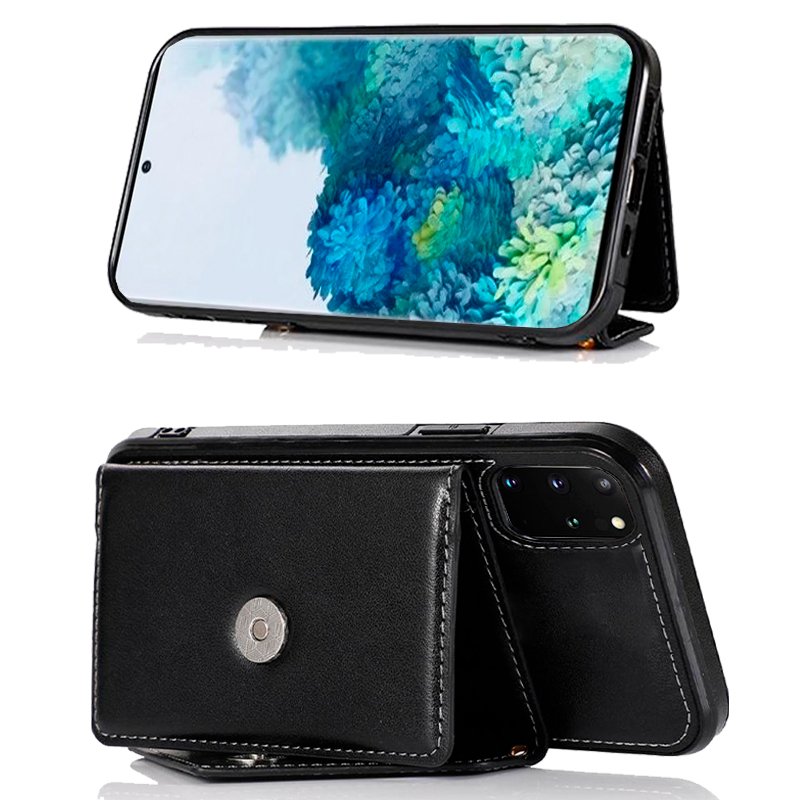 Capa COOL para Samsung G985 Galaxy S20 Plus Carteira Preto