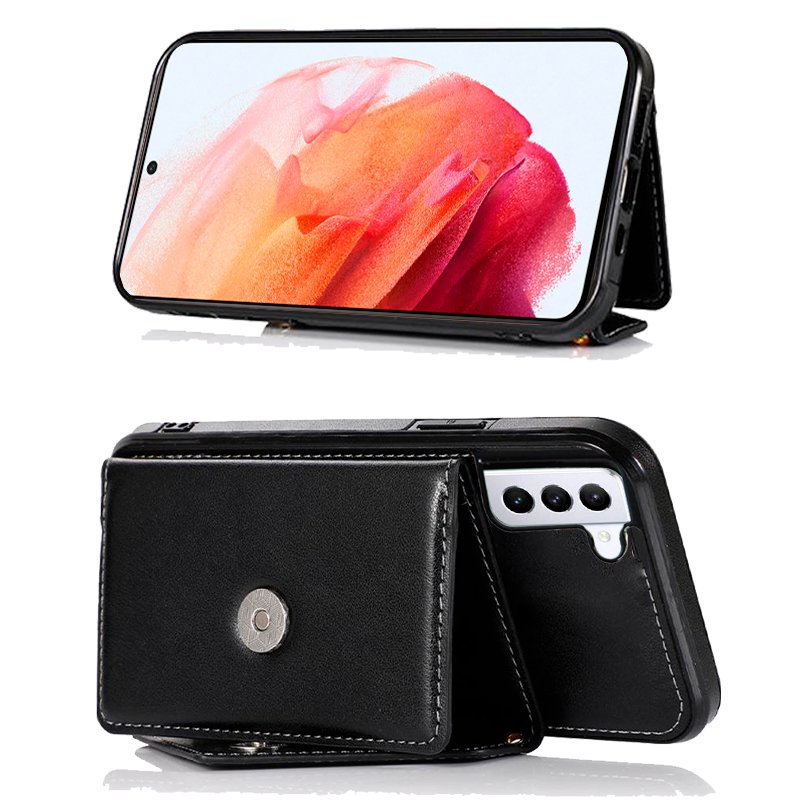 Capa COOL para Samsung G990 Galaxy S21 Carteira Preto