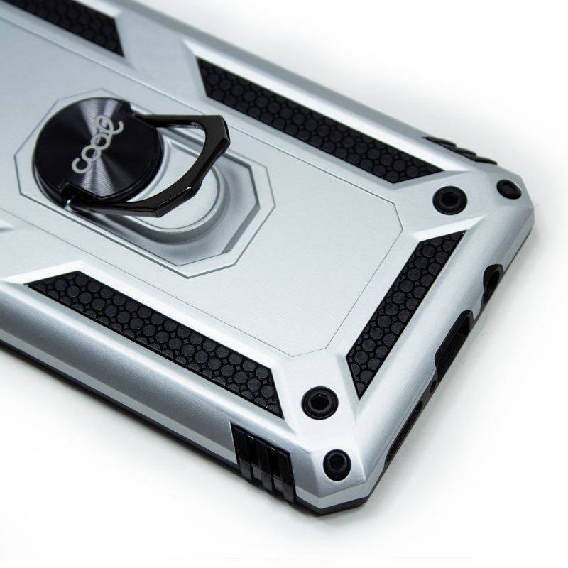 Capa COOL para Samsung G990 Galaxy S21 Hard Ring Prata