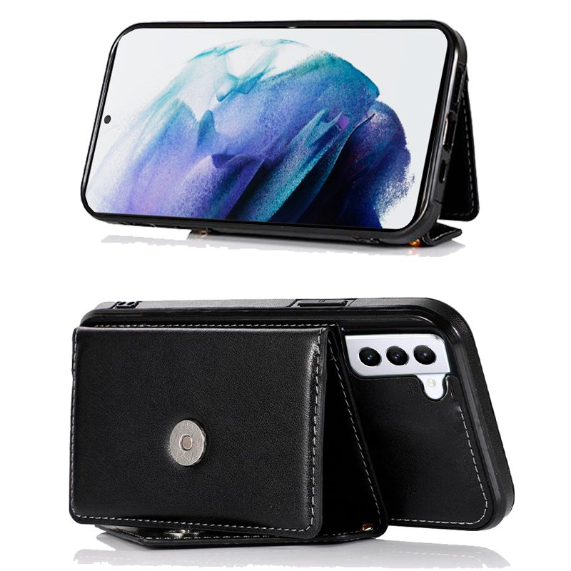 Capa COOL para Samsung G996 Galaxy S21 Plus Carteira Preto