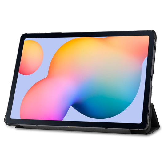 Capa COOL para Samsung Galaxy Tab S6 Lite / S6 Lite 2022 / 2024 (P610 / P615 / P619) Couro Sintético Preto 10.4 polegadas
