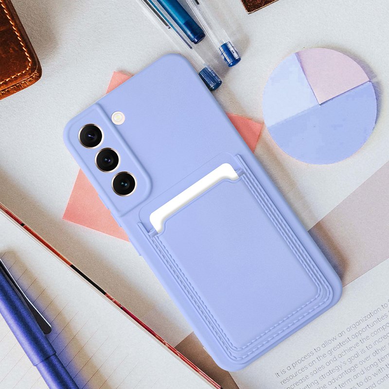 Capa COOL para Samsung S928 Galaxy S24 Ultra Card Violeta