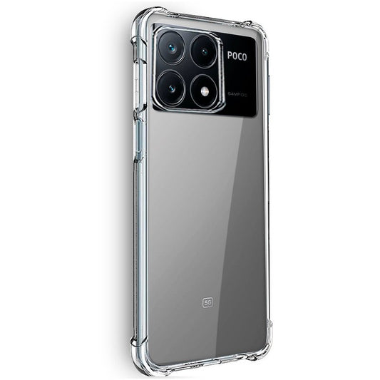 Capa COOL para Xiaomi Poco X6 Pro 5G AntiShock Transparente