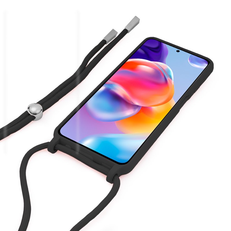 Capa COOL para Xiaomi Redmi Note 11 Pro Plus 5G Cordão Preto